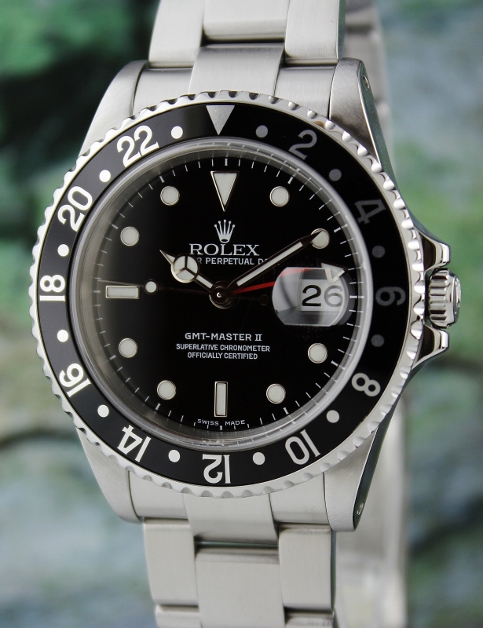 (image for) UNPOLISHED ROLEX OYSTER PERPETUAL DATE / GMT-MASTER II